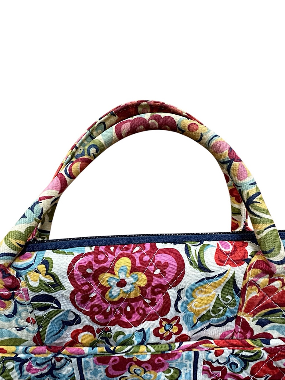 VERA BRADLEY 17” HARD SHELL QUILTED LAPTOP CASE PORTFOLIO HOPE GARDEN - Picture 11 of 15